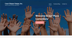 Desktop Screenshot of casachiapastampa.org